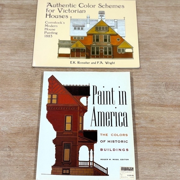 Victorian Historic Paint Color Resource Books, Set of 2 Collector Editions - Picture 1 of 10